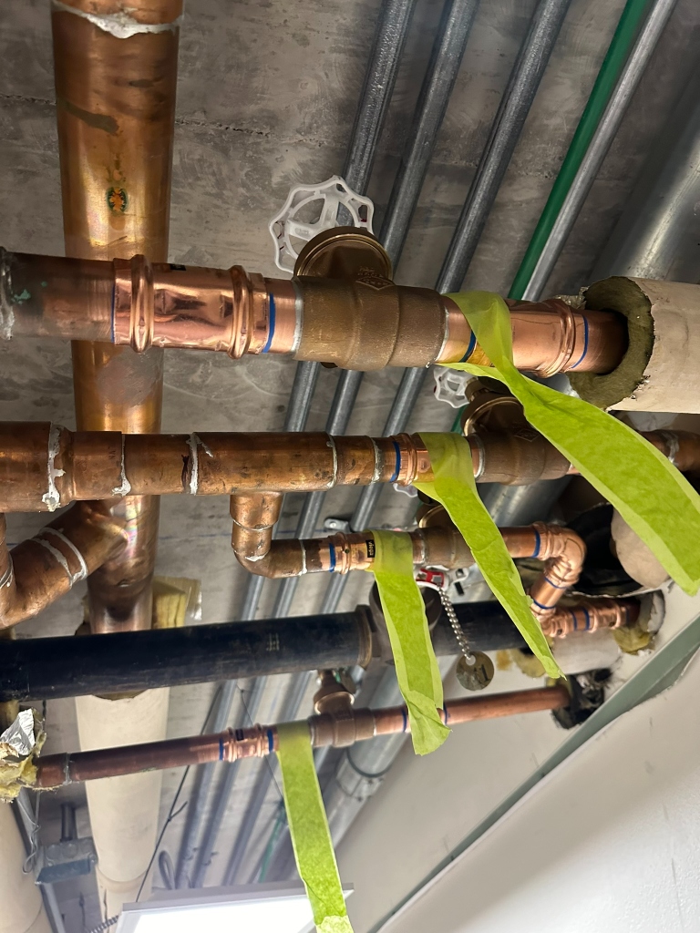 Custom Copper Piping Work